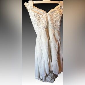 Elegant White Lace Romper